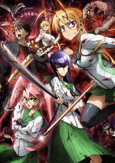 High School of the Dead artwork